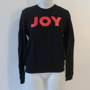 NWT Womens Sol Angeles Black, Red "Joy" Sweatshirt Sz M